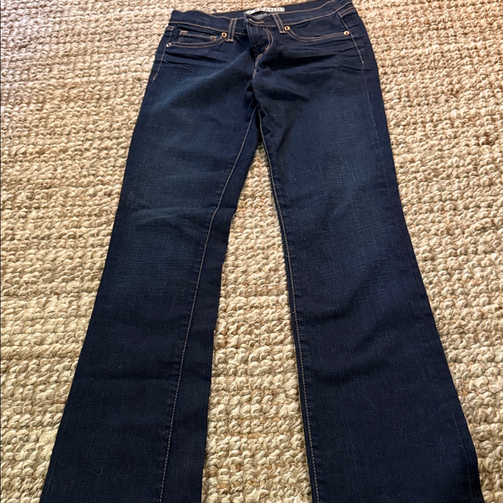 Dark Indigo J Brand Womens Bootcut Jeans
